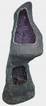 Geodo de ametista. 114 x 30 x 38 cm. Aproximadamente 100 Kg.