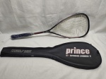 Raquete de squash Prince Extender Oversize II. Medindo 68cm de comprimento. Necessita trocar o grip e a tela.
