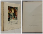 PORTINARI. - DISEGNI DI PORTINARI. Torino: Industria Libraria Tipografica Editrice, 1955. Presentati da Eugenio Luraghi, con la versione del testo in portoghese francese ed inglese. PRIMEIRA EDIÇÃO; Exemplar numerado e ASSINADO PELO ARTISTA 188 pp. Encadernação editorial em bom estado de conservação. 28 x 37 cm.