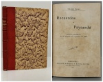 RIBEIRO, Orlando. - RECUERDOS DE PAYSANDÚ - Apuntes Históricos de La Defensa de Paysandú en 1865. Montevideo: Antonio Barreiro y Ramos, 1901. PRIMEIRA EDIÇÃO. 100 pp. Encadernado sem as capas da brochura, páginas amareladas pelo tempo em bom estado de conservação. 12 x 18 cm.