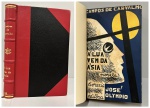 CARVALHO, Campos de. - A LUA VEM DA ÁSIA (Novela). Rio de Janeiro: Livraria José Olympio Editora, 1956. PRIMEIRA EDIÇÃO. Capa de Poty. 191 pp. + Índice. Encadernado preservando as capas da brochura, páginas amareladas pelo tempo em bom estado de conservação. 14,5 x 22 cm.
