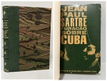 SARTRE, Jean-Paul. - FURACÃO SÔBRE CUBA. Rio de Janeiro: Editora do Autor, 1960. PRIMEIRA EDIÇÃO. Em apêndice: Trata-se de uma revolução, Rubem Braga; A revolução dos jovens iluminados, Fernando Sabino. 223 pp. Encadernado preservando as capas da brochura, miolo com o leve amarelado do tempo, em bom estado de conservação. 14 x 21 cm.