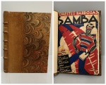BARBOSA, Orestes. - SAMBA - Sua História, seus Poetas, seus Músicos e seus Cantores. Rio de Janeiro: Livraria Educadora, 1933. PRIMEIRA EDIÇÃO. 212 pp. Encadernado preservando a capa da brochura, páginas amareladas do tempo em bom estado de conservação. 13 x 20 cm.