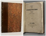 ALENCAR, José de. - CARTAS SOBRE A CONFEDERAÇÃO DOS TAMOYOS. Rio de Janeiro: Empreza Typographica Nacional do Diario, 1956. PRIMEIRA EDIÇÃO. 96 pp. + 16 pp. Notas. Encadernado sem as capas da brochura, páginas amareladas pelo tempo, bem preservado. 15 x 23 cm.