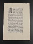 ALVARÁ. Lisboa 3 de agosto de 1808. Na Impressão Regia. Dividas de Engenhos Paulistas - ALVARÁ, pelo qual Vossa Alteza Real há por bem declara, que aos proprietários de Engenho de Assucar, e de fazendas de cannas da Capitania de S. Paulo, competem os privilégios concedidos à do Rio de Janeiro, pela Provisao de vinte e seis de abril de 1760; e reduzindo este Alvará à sanção da Lei de 20 de junho de 1774, Há outro sim por bem modificar, restringir, e acomodar a mesma ás circumstancias actuaes, e mudança dos tempos; tudo na fórma acima declarada. Por imediata Resolução de Sua Alteza Real de vinte e seis de Novembro de mil oitocentos e seis, em consulta do Conselho Ultramarino de dezessete de julho do mesmo anno. 6 pp. Ótimo estado de conservação. 20 x 29 cm. Principe Regente Dom João (Futuro D. João VI). Em novembro de 1807, diante da invasão francesa, ele organizou a transferência da Corte Portuguesa, partindo com sua família para o Brasil, estabelecendo o governo no Rio de Janeiro.
