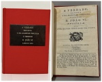 COSTA, José Daniel Rodrigues da. - A VERDADE; EXPOSTA A SUA MAGESTADE FIDELISSIMA O SENHOR D. JOÃO VI - EPISTOLA. Lisboa: Na Impressão Regia, Anno de 1820. Com licença da Commissão de Censura. Brochura, sem encadernação, páginas íntegras, bom estado de conservação. 24 pp. ´Ótimo estado de conservação. Páginas íntegras e limpas, sem grifos ou carimbos. Encadernado.19,5 x 13,5 cm. Raro.