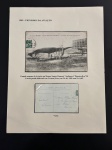 DUMONT, Santos. - CARTÃO POSTAL DE SANTOS DUMONT Grande semana da Aviação em Rouen. Santos Dumont "AUDEMARS" DEMOISELLE N. 18. Cartão Postal obliterado em Vernon (Eure) em 24. 06. 1905 com Fr. 0,05. Ótimo estado de conservação.