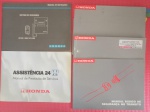 Colecionismo- Manual do proprietário do automovel Honda Civic !! 4 itens completo !!Bem conservado !!! na embalagem original !! ( assitencia tecnica ,) manual basico de segurança do transito !!Manual de Manutenção !!