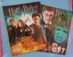 2 Albuns  de figurinhas - HARRY Portter !!! o Mundo Magico !! e a Ordem da fenix !! vazios em perfeito estado !! otimos para trocar a capa de seu usado em mau estado ...