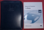 Colecionismo- Manual do Proprietário !! Ford Focus  !! 4 livretos inclusive prazos de manutenção de peças !! Na capa original de corvim azul !!  !!  