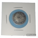 Moeda - Brasil !! 75 reis !! ano de 1755 !! material prata !! tempo da Colonia !! valor estimado de mercado = 1.500,00 Reais