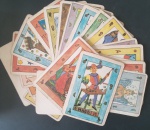 Colecionismo- Baralho Cigano de adivinhação !! contem 24 cartas diferentes !! do tipo plastificadas !!