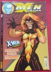 Revista / Quadrinhos - X-Men Eternamente !! Numero 2 !!!  MEN Extra !! batalha final contra o ESTRANHO  !! acervo de colecionador !! edição fev/ 2002 !!