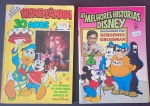 2 Revistas Quadrinhos !! Especial de Aniversario !! As melhores Historias de Disney !! antigas decada de 1980 !!! e 1990 !! acervo de colecionador !!