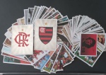 Album - 93 Figurinhas do album Flamengo !! sendo 45 do tipo maior !! e 48 do tipo menor !! todas diferentes .. nenhuma igual !! varias especiais tipo cromadas etc... , acervo de colecionador !!