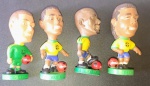 Colecionismo- 4 Jogadores da Seleção Brasileira !! Zé Roberto !! + Denilson !! + Germano !! + Oseas !! Miniaturas da Coleção Coca- Cola !! Valor abaixo de mercado !!