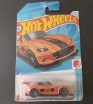 Colecionismo- Miniatura - HOTWHEELS !! modelo especial MAZDA MX 5 - MIATA !! convercivel cor abobora !! na caixa / embalagem original !! acervo de colecionador !!