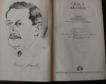 Livro - Raro !! GRAÇA ARANHA !! Obra Completa !! Bibliografia e o Modernismo !! Copyright de 1969 !! estudo de Gilberto Freire !! acervo de colecionador !! dificil de aparecer no mercado !!