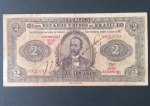 Cedula Brasil !! valor de 2 mil Reis !! estado MBC +++ quase soberba !! estampa 15A !! circulação entreo ano de 1923 até 1950 !! alto valor de mercado cerca de 450 ,00 Reais !!