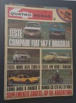 Revista - 4 Rodas edição do ano de 1977 !! teste comparativo do Fiat 147 contra a Brasilia !! + varias reportagens !! Como anda o Bianco nosso esportivo !! acervo de colecionador !!