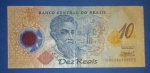  Cedula  / Brasil - 10 Reais / Polimero, !! Comemorativa aos 500 anos do Brasil !! A mais dificil incrição Pedro alvarez de Cabral (menos produzida )  !!  !! 