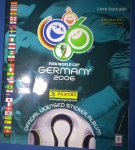 Colecionismo- Album de figurinhas Copa do Mundo de 2006 !!! completissimo !! , perfeito estado !!! valor de mercado = 420,00 Reais !!!