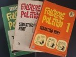 Conjunto de 3 Revistas !! livros contendo 350 Histórias da politica Brasileira !! autor Sebastião Nery !! numero 1 , 2 e 3 !! editora Record ano de 1976 !! cita todos os estados brasileiros !!