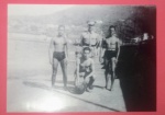Fotografia - Niterói - RJ - Praia da Ponta da Areia - Ano de 1944!!  Antes do aterro do centro da cidade. Tamanho - 15x25cm - PRETO E BRANCO.
