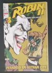 Revista Quadrinhos ROBIN II !! O Coringa Esta Solto !! pesadelo em Gotham City !! edição da Abril /Jovem ano de 1993 !! raridade !! mais de 30 anos !! acervo de colecionador !!