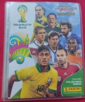 Colecionismo - Album de Cards da Copa do Mundo 2014 !! 205 peças todas diferentes ! 13 peças tipo brilho !! Valor de mercado = 250,00 Reais  !!   !!