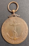 Medalha - Ordem do Merito Naval !! serviços prestados de Guerra !! material bronze !!
