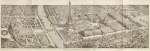 FABULOSO PANORAMA EM GRANDE FORMATO COM VISTA DA EXPOSIÇÃO MUNDIAL DE PARIS DE 1889 DESTACANDO A TORRE EIFFEL E O TROCADERO. INTITULADO VUE PANORAMIQUE DE LEXPOSITION UNIVERSALLE DE 1889. VISTA PANORÂMICA DA EXPOSIÇÃO UNIVERSAL DE 1889. VISTA FOI GRAVADA POR DAUCHY A PARTIR DE UM DESENHO DE HOFFBAUER. ESTA VISTA  panorâmica DE muito grande FORAMTO FOI TOMADA  POR OCASIÃO DA ABERTURA DA EXPOSIÇÃO EM 1889 EM PARIS. A EXPOSIÇÃO UNIVERSAL FOI UMA FEIRA MUNDIAL QUE MARCOU O CENTENÁRIO DA REVOLUÇÃO FRANCESA. FOI REALIZADA EM PARIS, DE 5 DE MAIO A 31 DE OUTUBRO DE 1889. FOI A QUARTA DAS OITO EXPOSIÇÕES REALIZADAS NA CIDADE ENTRE 1855 E 1937. ATRAIU MAIS DE TRINTA E DOIS MILHÕES DE VISITANTES. A ESTRUTURA MAIS FAMOSA CRIADA PARA A EXPOSIÇÃO, E QUE AINDA PERMANECE, É A TORRE EIFFEL, COM 312 METROS DE ALTURA, PROJETADA POR GUSTAVE EIFFEL. CLARAMENTE VISÍVEL NO CENTRO-DIREITA, O ÍCONE DA EXPOSIÇÃO E CONSTRUÍDA COMO SUA PEÇA CENTRAL. FOI INAUGURADA PARA A FEIRA EM 31 DE MARÇO DE 1889, APÓS DOIS ANOS, DOIS MESES E CINCO DIAS DE CONSTRUÇÃO. SUA SUBIDA FOI ABERTA AO PÚBLICO A PARTIR DE 15 DE MAIO DO ANO SEGUINTE. A O RIO SENA, CORTANDO O PANORAMA AO MEIO, É ATRAVESSADO POR PONTES ORNAMENTADAS. A EXPOSIÇÃO DE PAVILHÕES E PALÁCIOS, COM SEUS GRANDES SALÕES DE EXPOSIÇÃO COM TETO DE VIDRO, DOMINA O LADO DIREITO, EXIBINDO AS ENORMES ESTRUTURAS TEMPORÁRIAS CONSTRUÍDAS PARA O EVENTO. OS JARDINS E O PALÁCIO DO TROCADÉRO, À ESQUERDA, SÃO VISTOS DO OUTRO LADO DO SENA, A PARTIR DA TORRE EIFFEL, COM SEUS JARDINS FORMAIS E PRAÇAS CIRCULARES. MULTIDÕES E O TRAÇADO URBANO, EM PEQUENOS DETALHES, ILUSTRAM A DENSIDADE DE EDIFÍCIOS, AVENIDAS E VISITANTES. ATÉ O FINAL DA EXPOSIÇÃO UNIVERSAL, EM 6 DE NOVEMBRO, A TORRE EIFFEL RECEBEU DOIS MILHÕES DE VISITANTES. FOI UM ENORME SUCESSO. ESTA FOI A 5ª DAS OITO EXPOSIÇÕES REALIZADAS NA CIDADE ENTRE 1855 E 1937. A FRANÇA, 1889. 113 X 39 CM