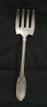 CHRISTOFLE - ALFENIDE - ANTIGO GARFO DE SERVIR EM METAL PRATEADO. MEDINDO 15 CM