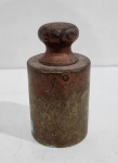ANTIGO PESO DE BALANÇA EM BRONZE. PESO 1 KG