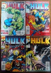 O NOVO  Incrível Hulk,. As edições são as de números 139, 140, 141 e 142