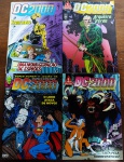 DC 2000. A série, publicada nos anos 90, focava em sagas e personagens menos conhecidos ou de nicho da DC Comics. As edições presentes são a nº 1, nº 8, nº 35 e nº 42, publicadas entre 1990 e 1993.