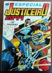 GIBI RARO ESPECIAL JUSTICEIRO 2099 - EDITORA ABRILEDIÇÃO ÚNICA DE COLECIONADOR (1994) - 132 PÁGINAS!Item obrigatório para fãs do universo 2099 da Marvel e colecionadores de quadrinhos clássicos dos anos 90! Esta é a cobiçada edição especial brasileira que apresenta a estreia e as primeiras histórias do Justiceiro do futuro, publicada pela lendária Editora Abril Jovem.
