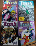 LOTE 4 GIBIS OS NOVOS TITÃS - EDITORA ABRIL (ANOS 90)Item de Colecionador: Saga do Lanterna Verde Kyle Rayner e Mais!Complete sua coleção com este lote especial de revistas em quadrinhos da DC Comics, publicadas no Brasil pela lendária Editora Abril Jovem na década de 1990!