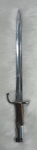 BAIONETA DO MAUSER BRASILEIRO - MODELO 1908 - LAMINA PROVAVELMENTE ALEMÃ - SEM NENHUMA GRAVAÇAO AINDA VISIVEL - CABO EM MADEIRA NOBRE - COMPRIMENTO 51CM - NO ESTADO CONFORME FOTOS