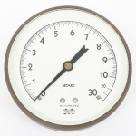 DIVERSOS, um (1) aparelho RETARD, marca de 0 a 30, Siliconized Masrshall Town, USA, Mfg. Co., medindo 9,5 cm diâmetro, usado, não testado e sem garantia, vide foto.