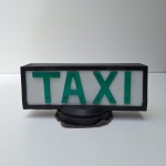 Luminoso de Taxi para teto do carro, de acrílico. Peça no estado da foto. Sem testes