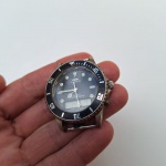 Famoso Relógio de Mergulho COSMOS M510AM DIVER´S WATCH. Sem pulseira. Peça no estado da foto, sem testes de funcionamento.