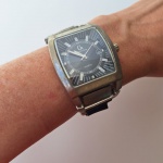 Relógio de Pulso Estiloso, Masculino , Ge Collection Quartz com pulseira de metal.