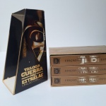 Lote para amantes de Star Wars, Box de fitas VHS da Edição Especial da Trilogia Original. Item de Colecionador! Legendada. Peça no estado da foto, sem testes de funcionamento.