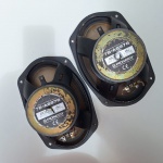 Lote com dupla de AUTOFALANTES da famosa marca PIONEER Coaxial four way TS-A6976 200W. Peças no estado da foto, sem testes de funcionamento.