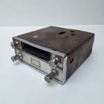 Raro Aparelho Toca-fitas automotivo de cartucho da marca MUNTZ Stereo . Peça no estado das fotos, sem testes de funcionamento.