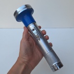 Lanterna antiga, com ajuste de foco. GOOD LIGHT. Peça no estado das fotos, sem testes de funcionamento.