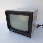 MONITOR de vídeo MICROPIC MV 186. Vintage . Peça no estado das fotos, sem testes de funcionamento.