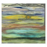 NEVES, Holmes (Lima Duarte, MG, 1925 - 2008). Composição abstrata. Óleo sobre tela. Assinado e datado de 1985 no CIE. Medidas: Alt.: 133 x Comp.: 145 cm.