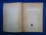 Direito - La premeditazione: Nella teoria generale del diritto - Autor: Giorgio Roncagli (Avvocato) - Italiano - Editora: Dott. A, iuffrè - 1950 -Brochura,144 pags, capa desbotada, capa,corte do livro e paginas amareladas com manchas devido a ação do tempo e a qualidade do papel, capa e lombada com descascado, paginas lacradas, formato do livro 17x25 cm. é uma obra jurídica que analisa o conceito de premeditação no direito penal italiano. O volume explora a premeditação de forma teórica, inserindo-a no panorama doutrinário da época. 
 O texto é reconhecido como uma publicação especializada de época, frequentemente presente em catálogos de livros jurídicos raros ou usados.